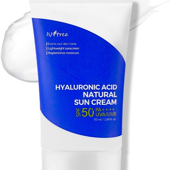 HYALURONIC ACID NATURAL SUN CREAM SPF 50 - Picture 1 of 3